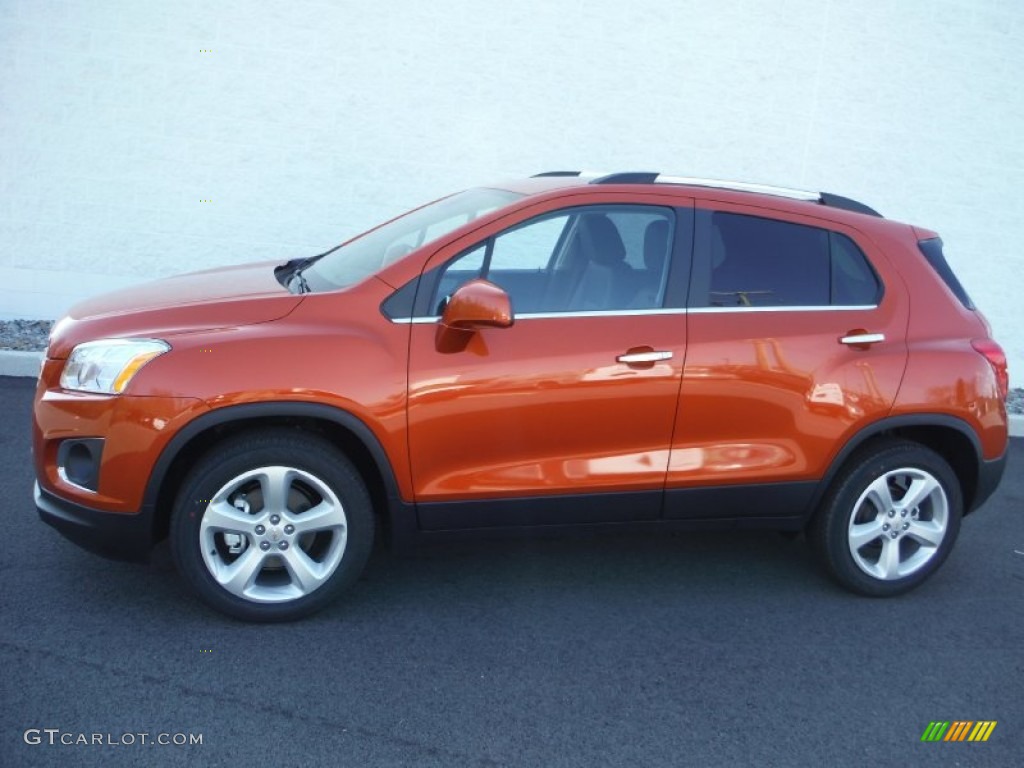 Orange Rock Metallic 2015 Chevrolet Trax LTZ AWD Exterior Photo #103024167