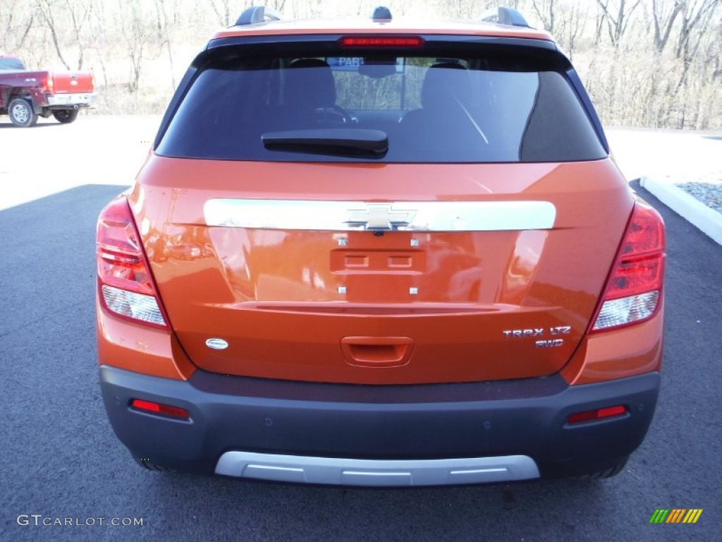 Orange Rock Metallic 2015 Chevrolet Trax LTZ AWD Exterior Photo #103024263