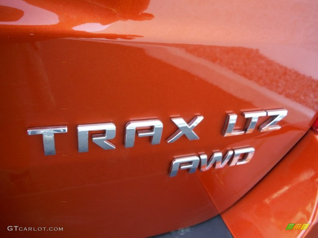 2015 Trax LTZ AWD - Orange Rock Metallic / Jet Black photo #9