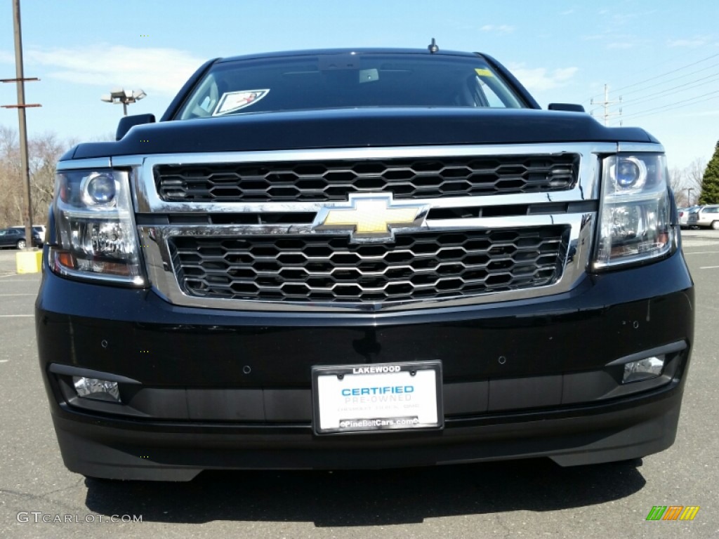 2015 Suburban LT 4WD - Black / Jet Black photo #2
