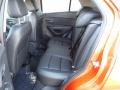 2015 Chevrolet Trax Jet Black Interior Rear Seat Photo