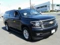 2015 Black Chevrolet Suburban LT 4WD  photo #3