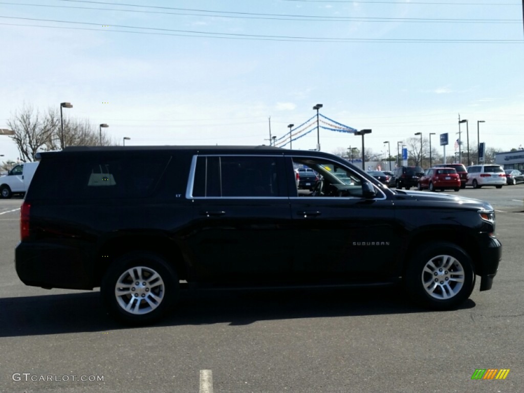 2015 Suburban LT 4WD - Black / Jet Black photo #5
