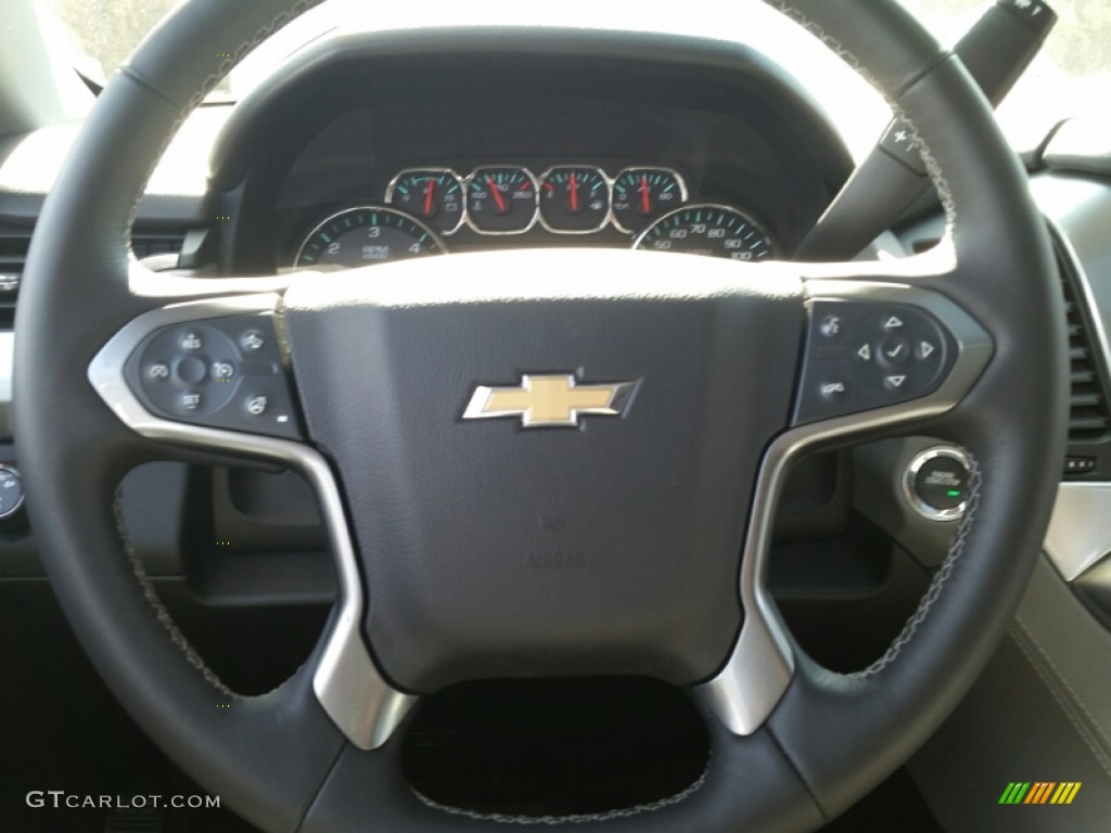 2015 Suburban LT 4WD - Black / Jet Black photo #17