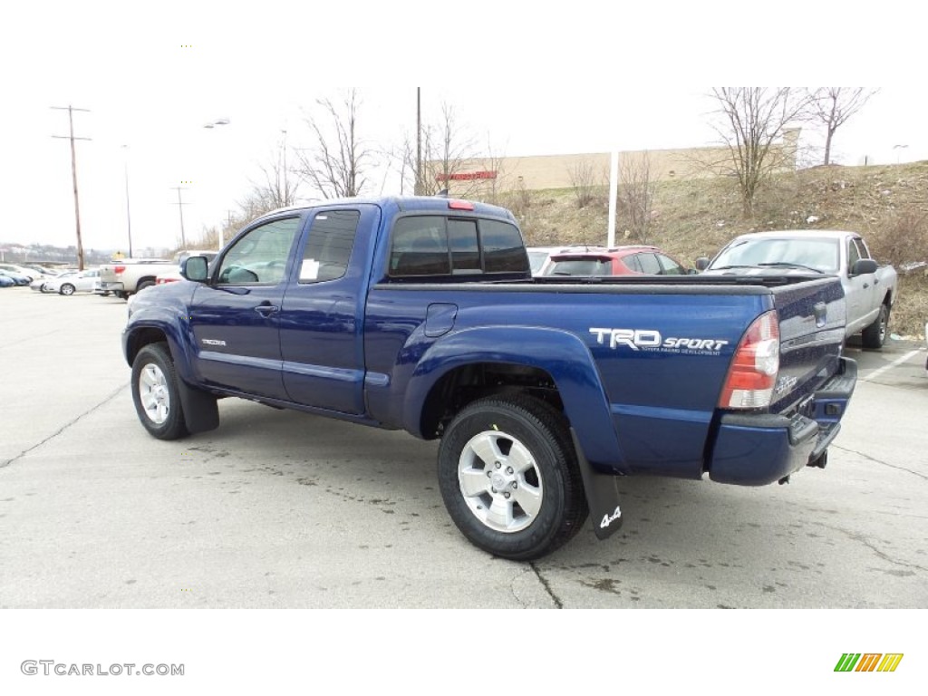 Blue Ribbon Metallic 2015 Toyota Tacoma TRD Sport Access Cab 4x4 Exterior Photo #103025397