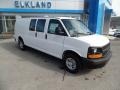 Summit White - Express 2500 Cargo Extended WT Photo No. 4