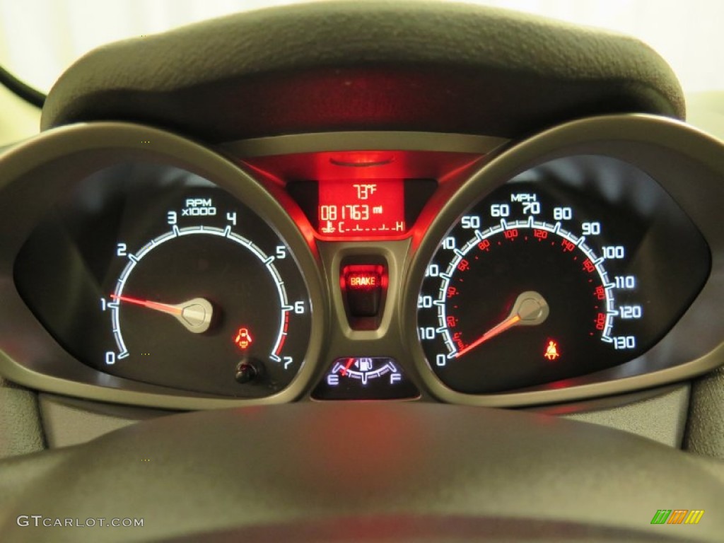 2013 Ford Fiesta Titanium Hatchback Gauges Photos