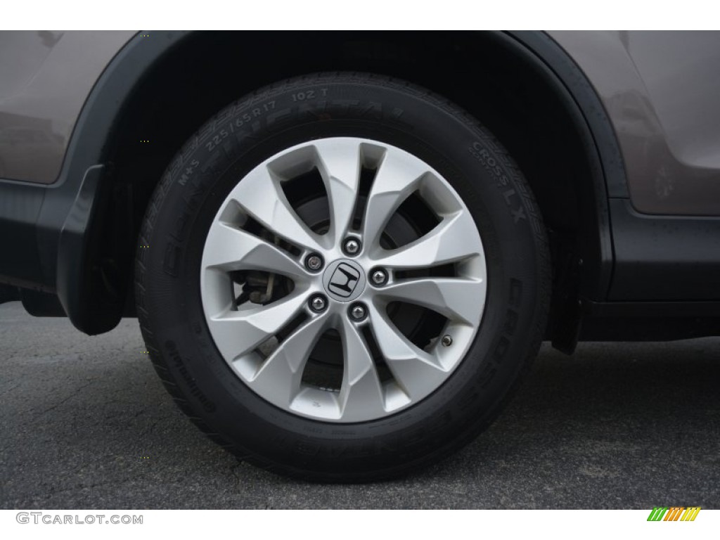 2012 CR-V EX-L - Urban Titanium Metallic / Gray photo #8