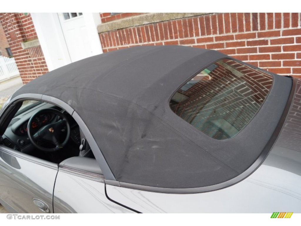 2004 911 Carrera 4S Cabriolet - Slate Grey Metallic / Black photo #97