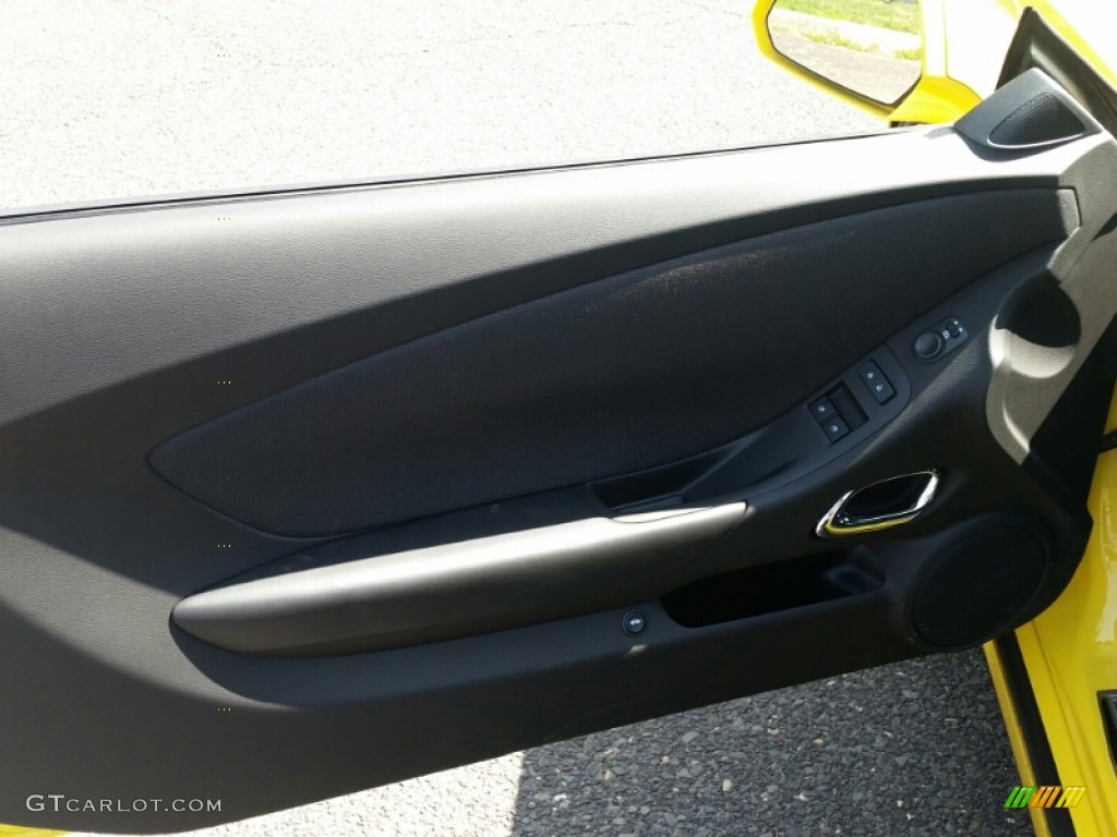 2015 Camaro SS Coupe - Bright Yellow / Black photo #6