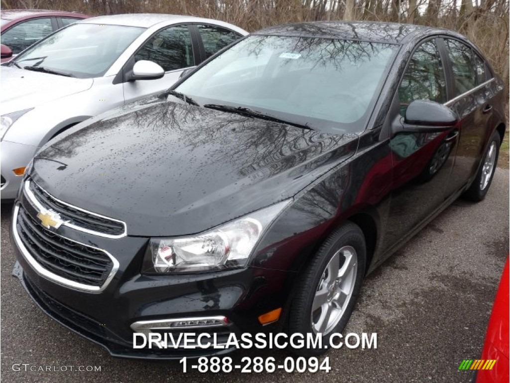 2015 Cruze LT - Black Granite Metallic / Jet Black/Medium Titanium photo #1