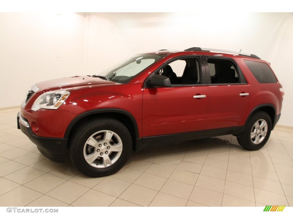 Crystal Red Tintcoat 2012 GMC Acadia SLE Exterior Photo #103033443