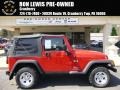 Flame Red 2006 Jeep Wrangler X 4x4