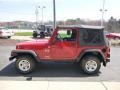 Flame Red - Wrangler X 4x4 Photo No. 6