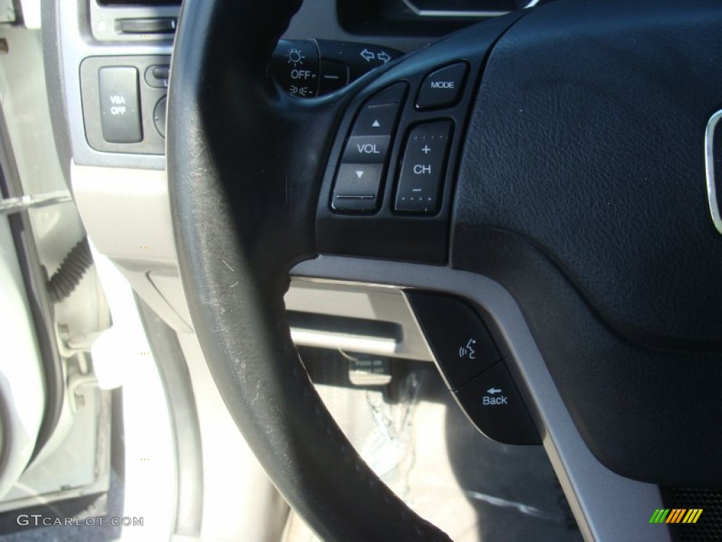 2008 CR-V EX-L 4WD - Taffeta White / Gray photo #16