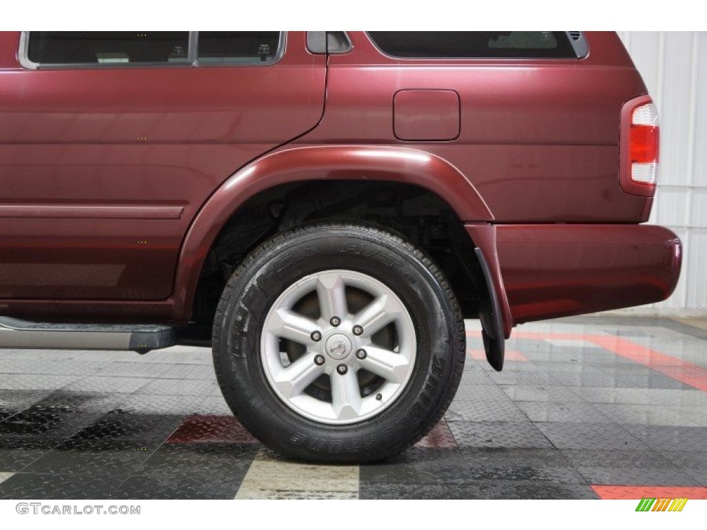2004 Pathfinder SE 4x4 - Merlot Red Pearl / Charcoal photo #50