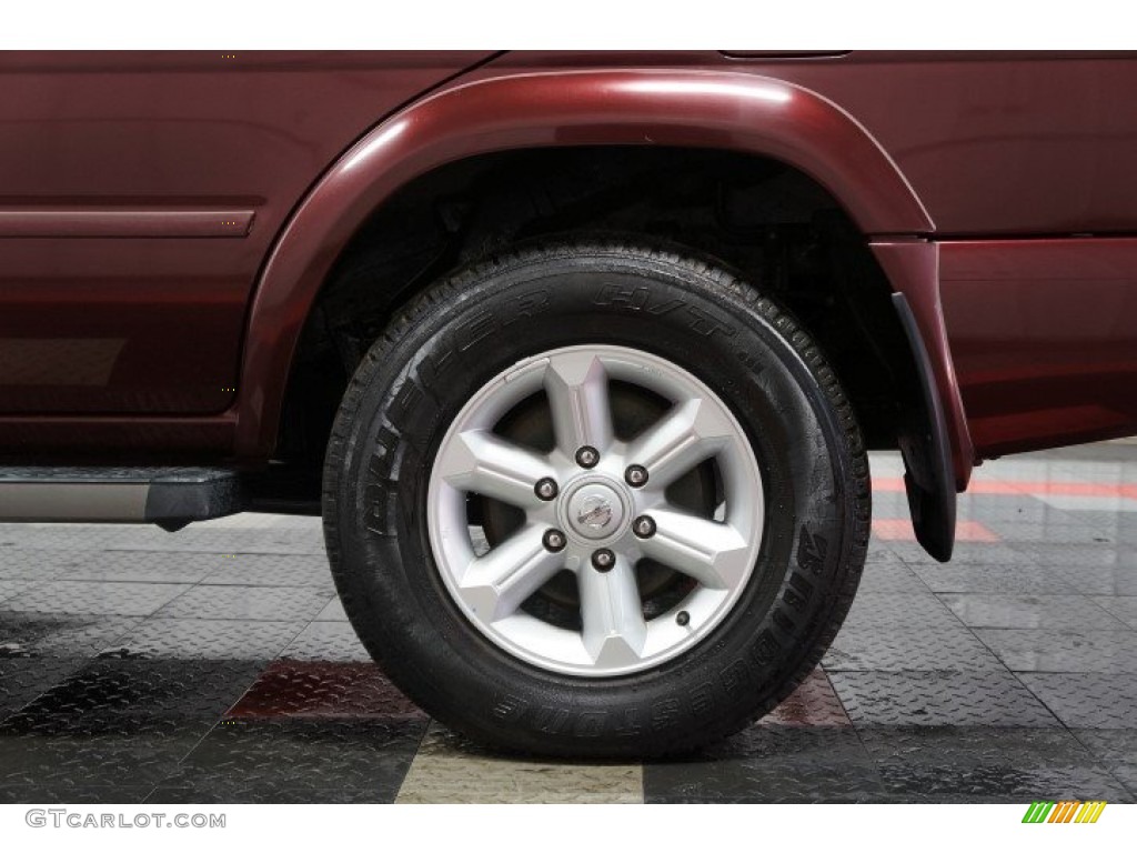 2004 Pathfinder SE 4x4 - Merlot Red Pearl / Charcoal photo #51