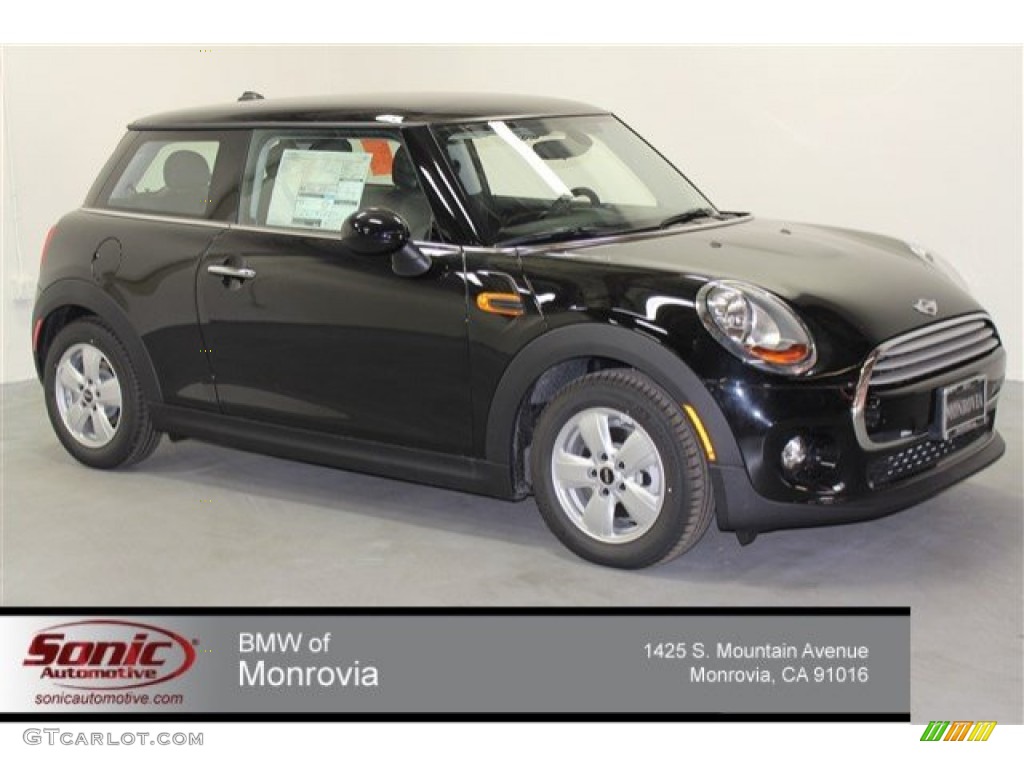 2015 Cooper Hardtop 2 Door - Midnight Black Metallic / Carbon Black photo #1