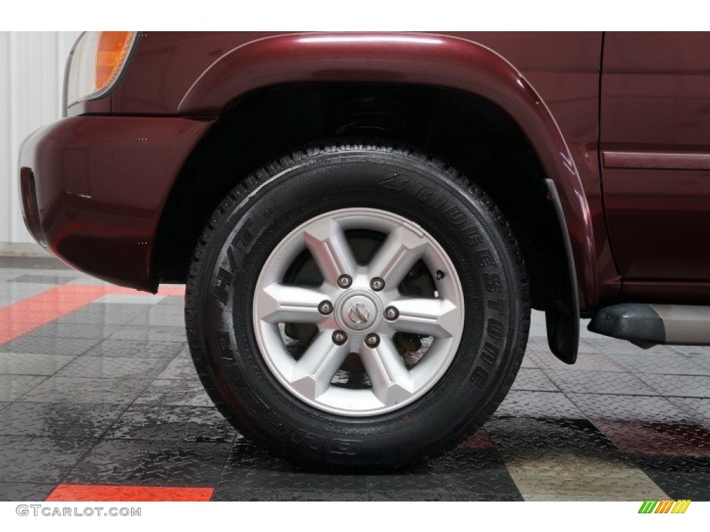 2004 Pathfinder SE 4x4 - Merlot Red Pearl / Charcoal photo #59