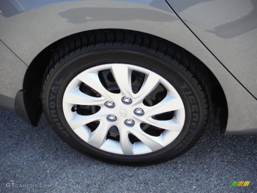 2012 Elantra GLS - Harbor Gray Metallic / Gray photo #3