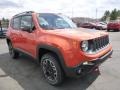 Omaha Orange 2015 Jeep Renegade Trailhawk 4x4 Exterior