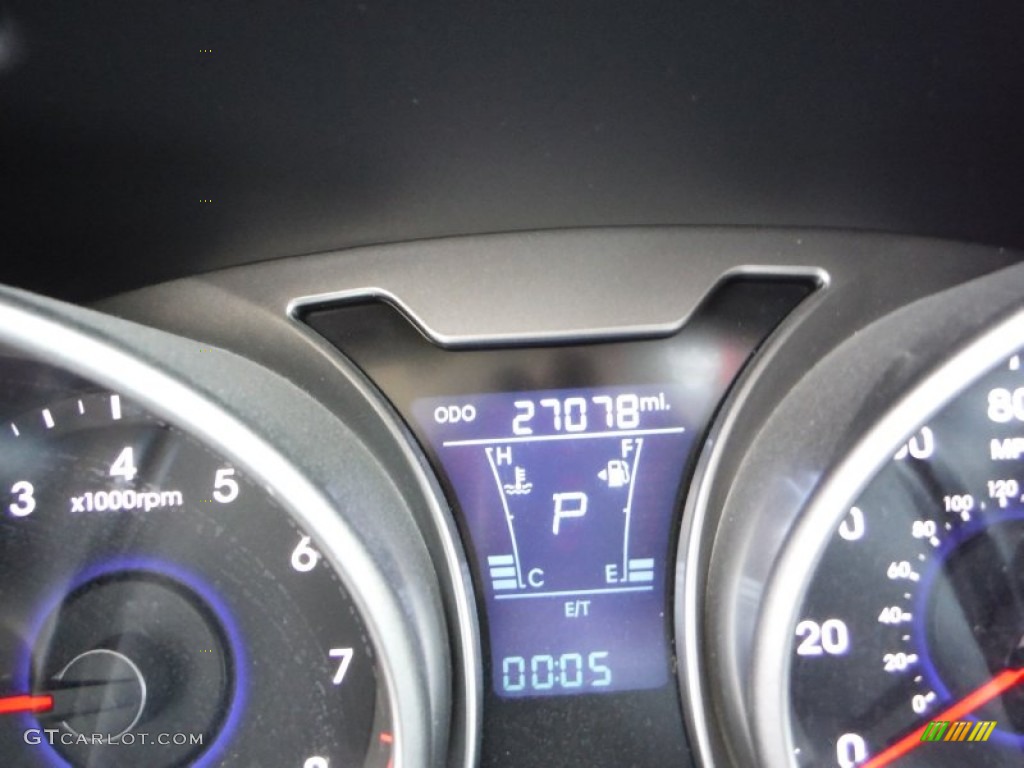 2012 Veloster  - Marathon Blue / Gray photo #20