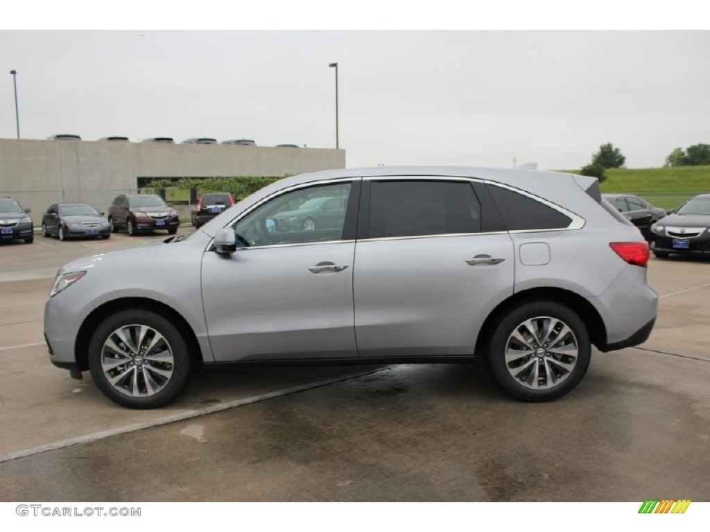 2016 MDX SH-AWD Technology - Lunar Silver Metallic / Ebony photo #4