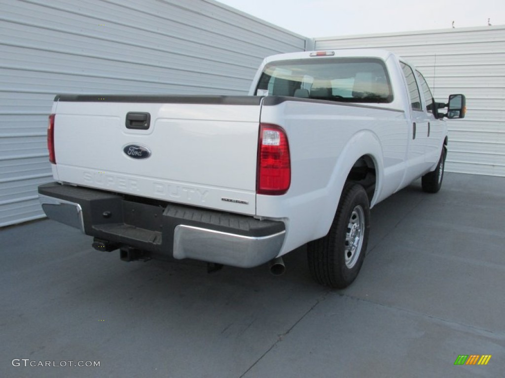 2015 F250 Super Duty XL Crew Cab - Oxford White / Steel photo #4