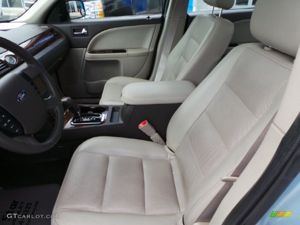 2008 Taurus Limited AWD - Light Ice Blue Metallic / Medium Light Stone photo #10