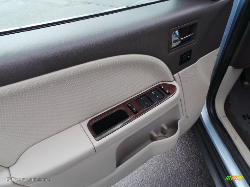 2008 Taurus Limited AWD - Light Ice Blue Metallic / Medium Light Stone photo #13