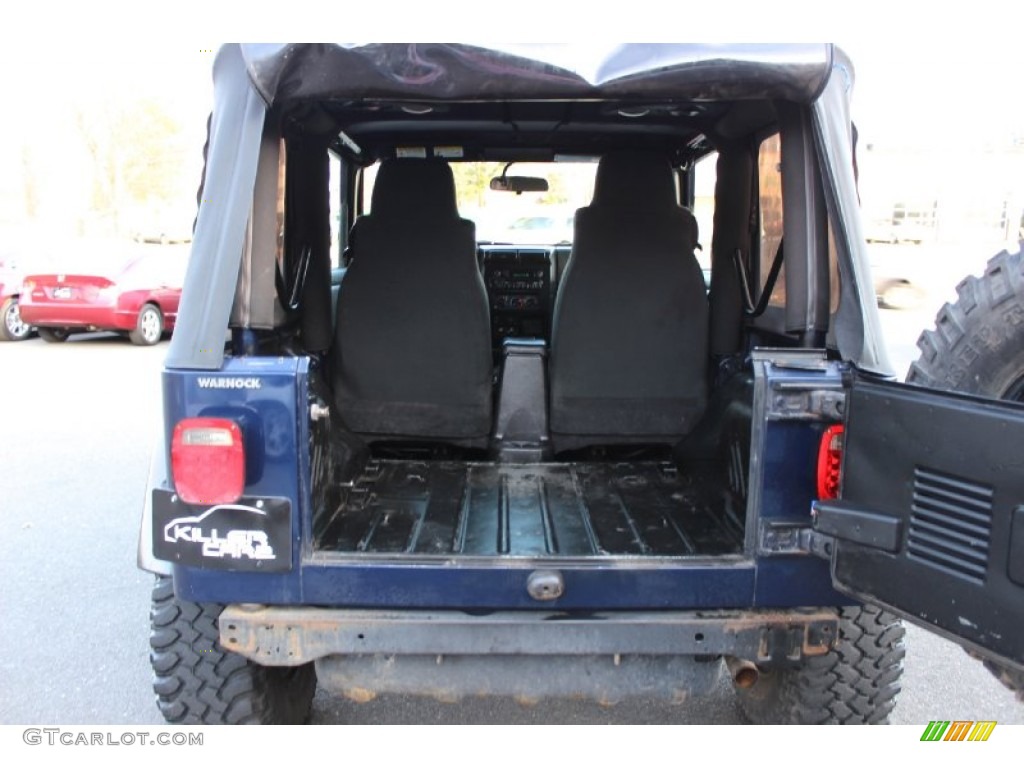 2006 Wrangler Sport 4x4 - Midnight Blue Pearl / Dark Slate Gray photo #21