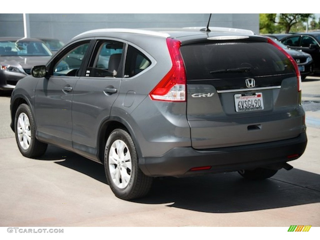 2012 CR-V EX-L - Polished Metal Metallic / Gray photo #2