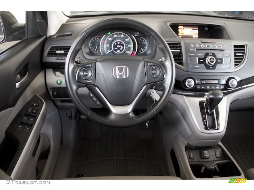 2012 CR-V EX-L - Polished Metal Metallic / Gray photo #5