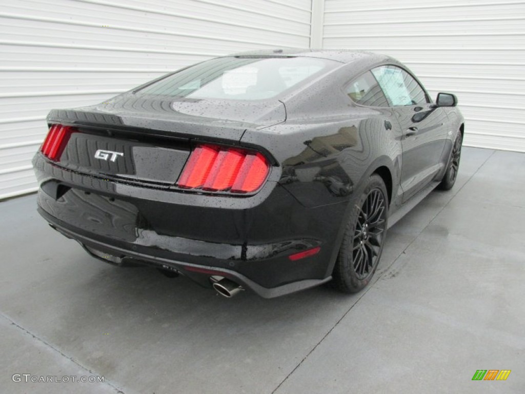 2015 Mustang GT Premium Coupe - Black / Ebony photo #4