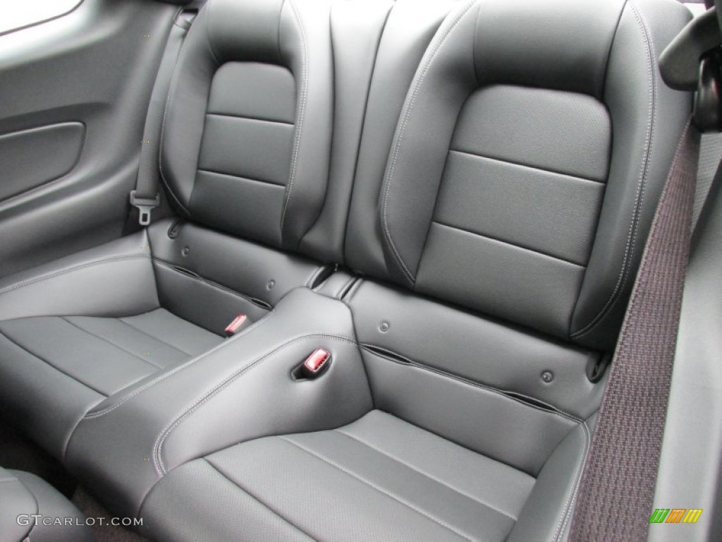 2015 Ford Mustang GT Premium Coupe Rear Seat Photo #103047498