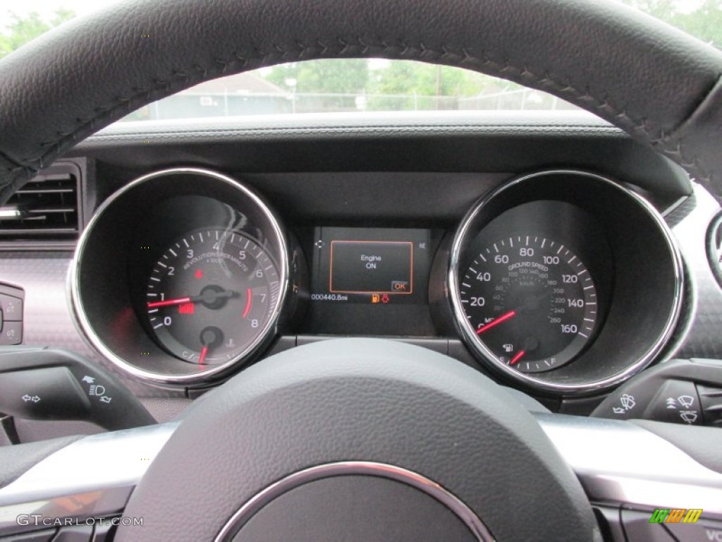 2015 Ford Mustang GT Premium Coupe Gauges Photo #103047594
