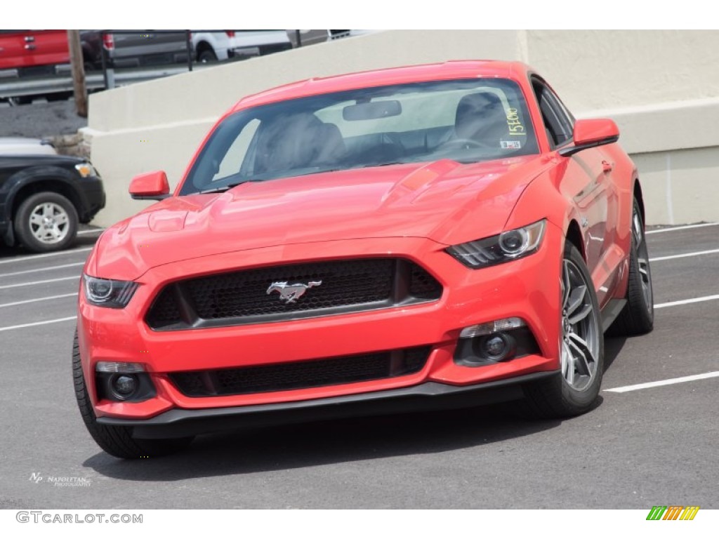 2015 Mustang GT Coupe - Race Red / Ebony photo #2