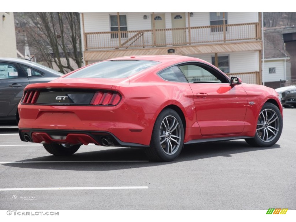 2015 Mustang GT Coupe - Race Red / Ebony photo #3