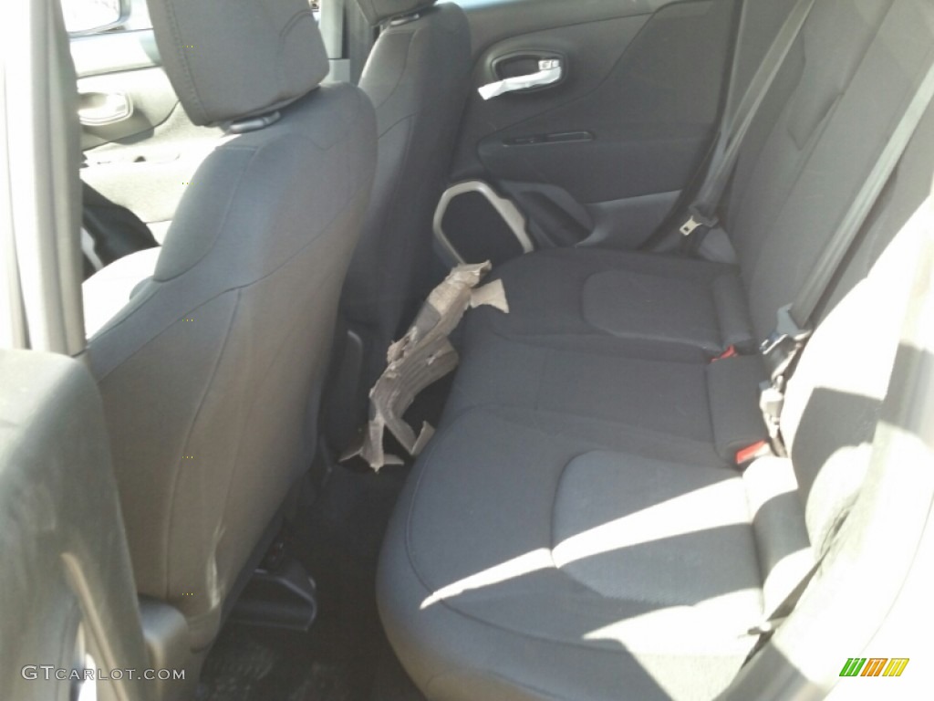 Black Interior 2015 Jeep Renegade Sport 4x4 Photo #103049919