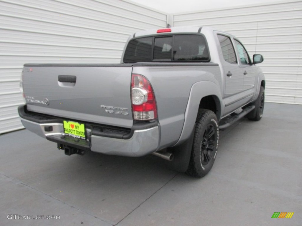 2015 Tacoma V6 PreRunner Double Cab - Silver Sky Metallic / Graphite photo #4