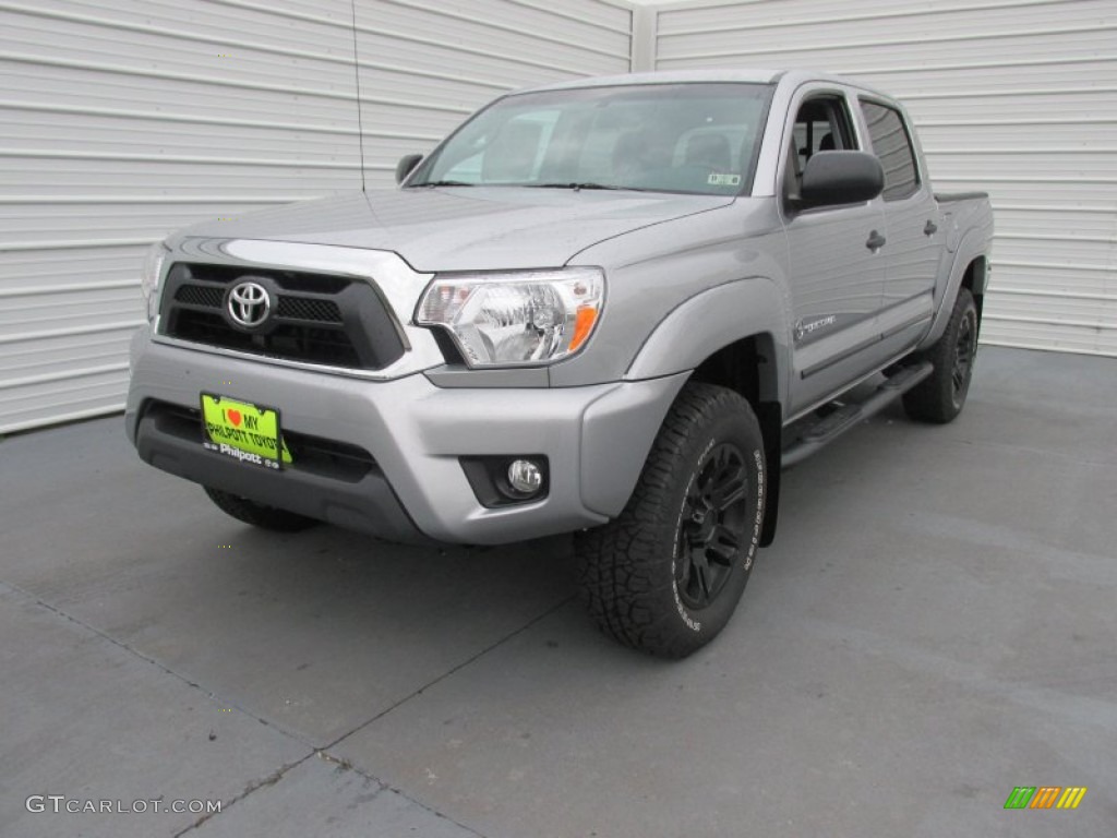 2015 Tacoma V6 PreRunner Double Cab - Silver Sky Metallic / Graphite photo #7
