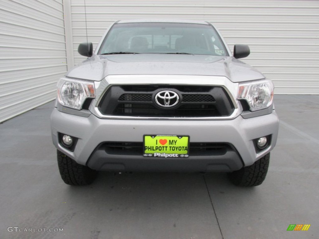 2015 Tacoma V6 PreRunner Double Cab - Silver Sky Metallic / Graphite photo #8