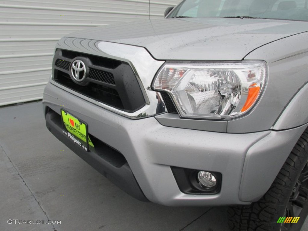 2015 Tacoma V6 PreRunner Double Cab - Silver Sky Metallic / Graphite photo #10
