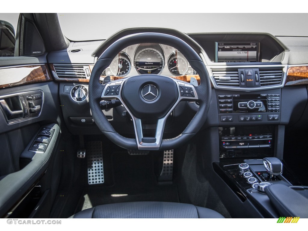2013 Mercedes-Benz E 63 AMG Black Dashboard Photo #103052628
