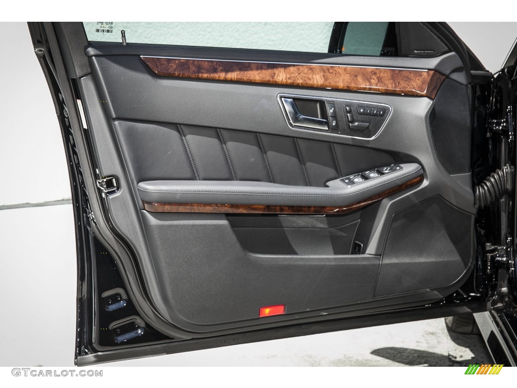 2013 Mercedes-Benz E 63 AMG Black Door Panel Photo #103053156