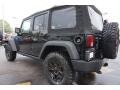 2015 Black Jeep Wrangler Unlimited Willys Wheeler 4x4  photo #2