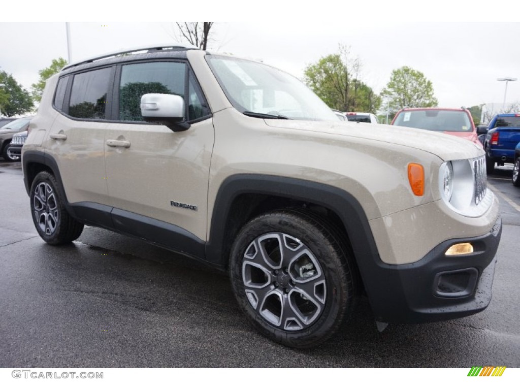 Mojave Sand 2015 Jeep Renegade Limited Exterior Photo #103054131