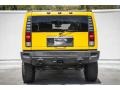 2005 Yellow Hummer H2 SUV  photo #3