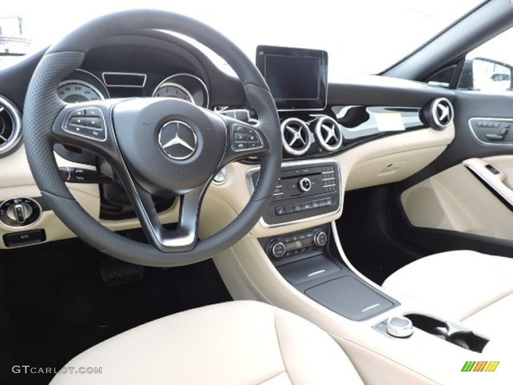 Beige Interior 2015 Mercedes-Benz CLA 250 4Matic Photo #103055304