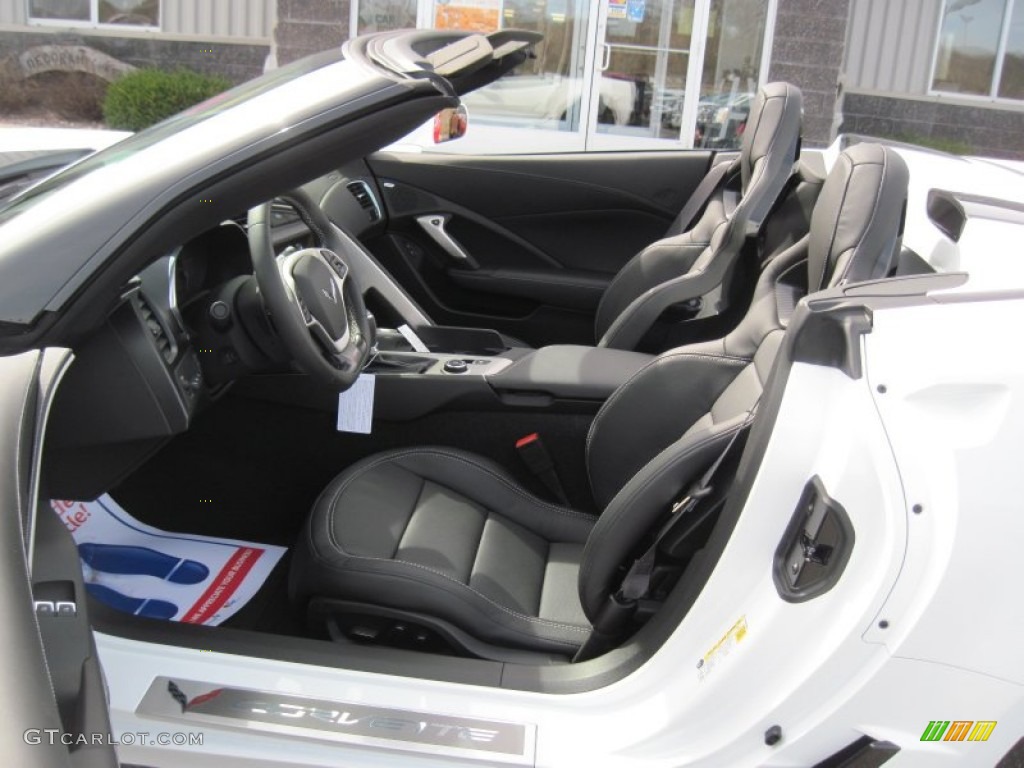 2015 Corvette Z06 Convertible - Arctic White / Jet Black photo #18